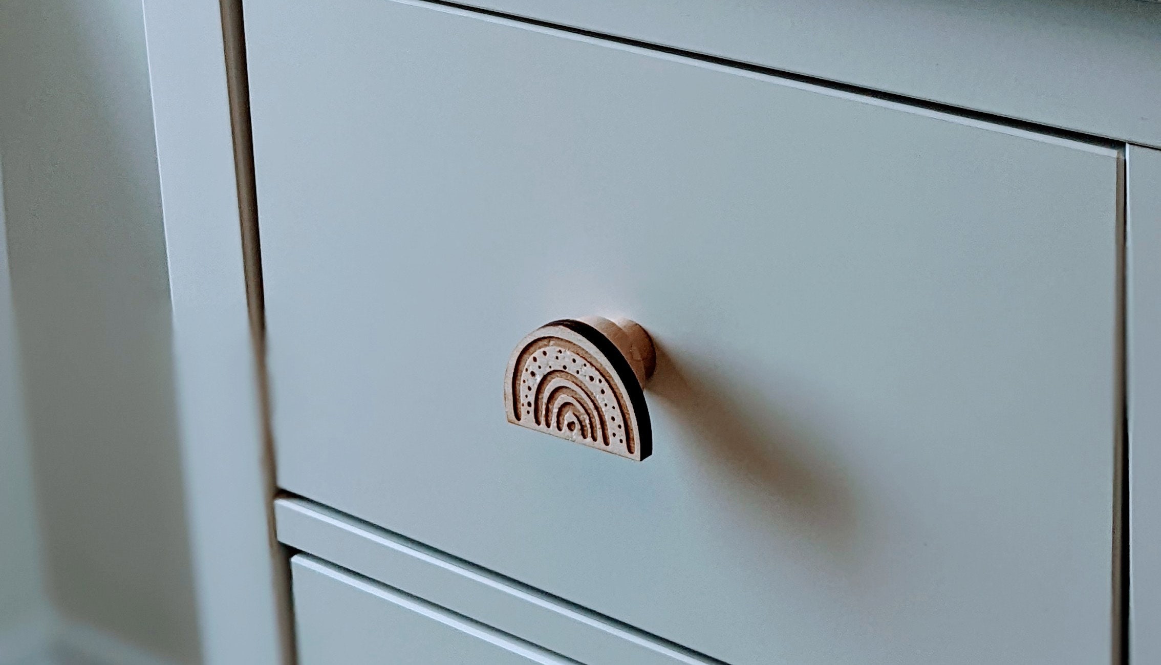 Rainbow Kids Dresser Knobs Kids Drawer Pulls Knob Etsy