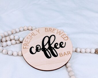Coffee Bar Signs, Coffee Kitchen Decor, Coffee Love Decor, Wood Coffee Sign, Coffee Scripted Sign, Coffee sign for Kitchen, But first Coffee