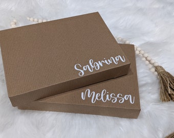 Bridesmaid Proposal Box | Bridesmaid Box | Bridesmaid Gift Box | Empty Gift Box | Personalized Gift Box | Bridesmaid Boxes | Bridal Gift Box