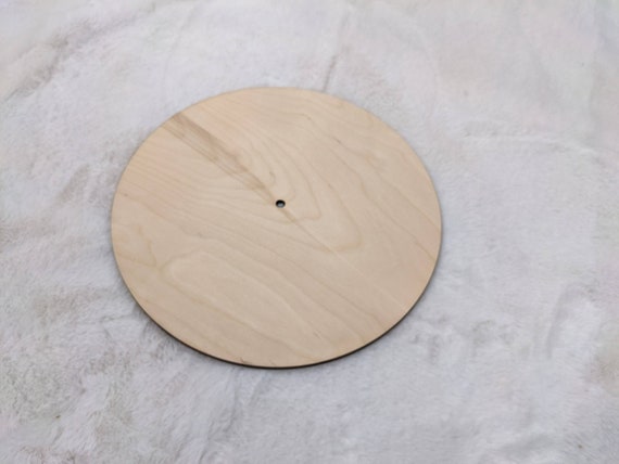 DIY Clock, Unfinished Wooden Clock Blank, DIY Wood Blank Projects,  DIY Wall Clock, Custom Wall Clock, Cricut and Silhouette Clock Projects