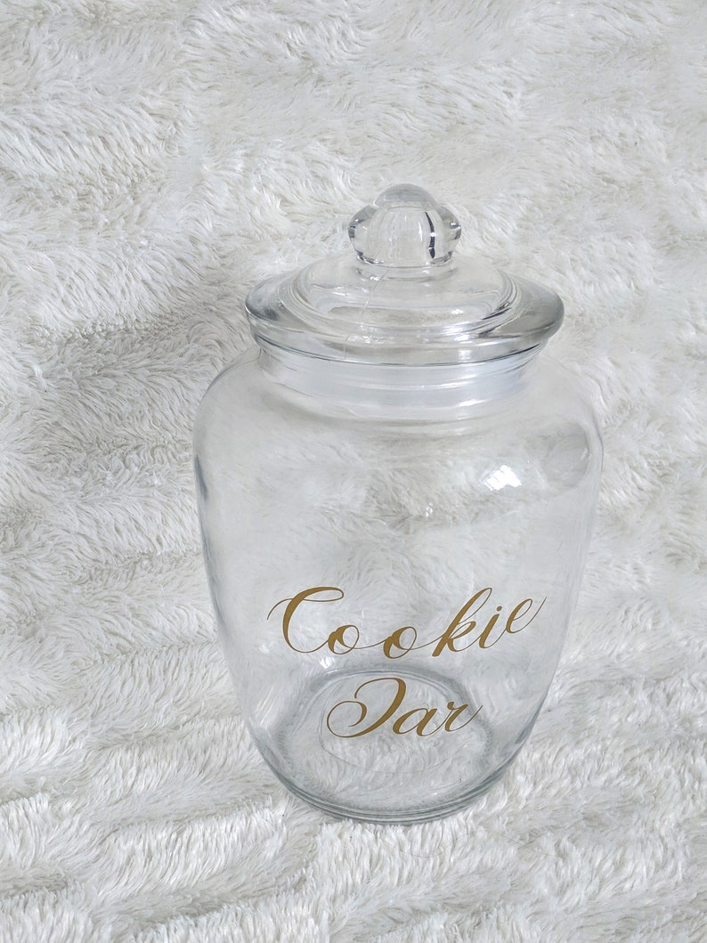 Personalized Cookie Jar Etsy