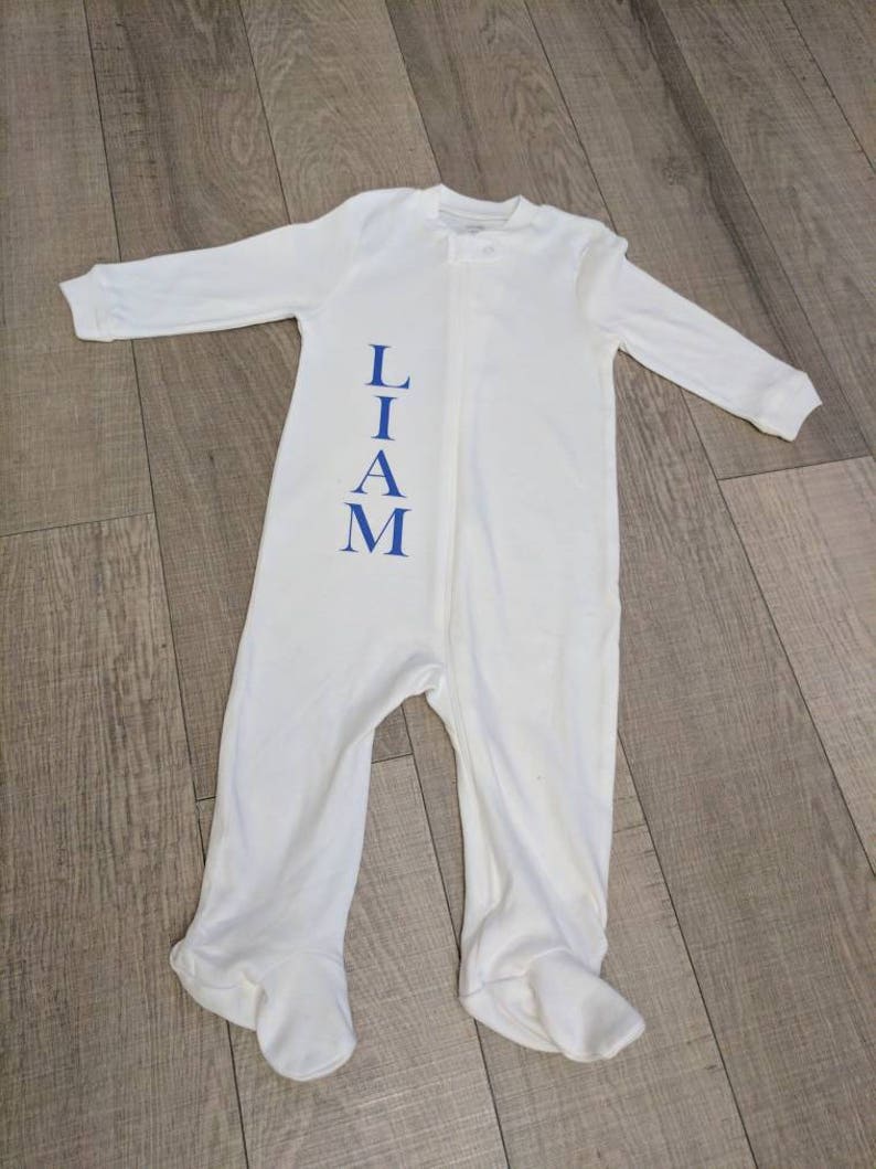 Pajamas Pyjamas Personalized Baby Pajamas Custom Pajamas Etsy Canada