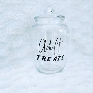 Adult Treat Jar - Marijuana Cookie Jar - Adult Cookie Jar,