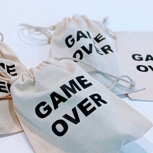 Video Game Birthday Party, Gamer Birthday Party Favor Bags, Gamer gift bag, Gamer Party Favors, Gamer Birthday Party Gift, Video Game Bag