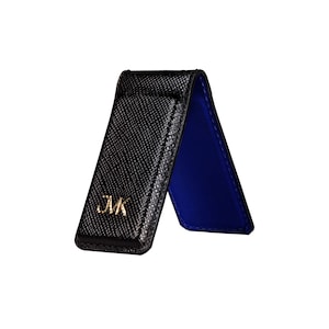 Money clip black Saffiano leather *Customize*
