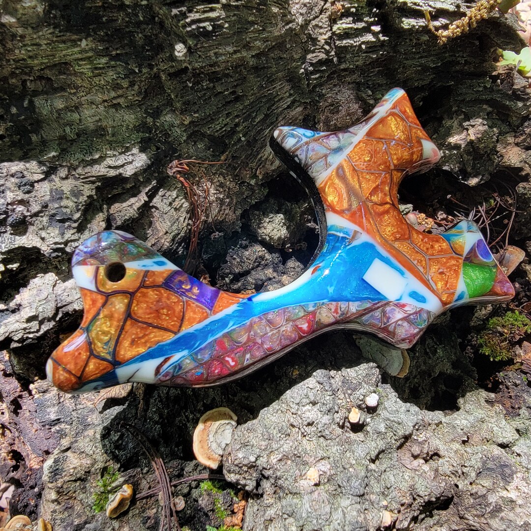 Tiny Turtle Slingshot/catapult From Resin Scraps With Phenolic Etsy