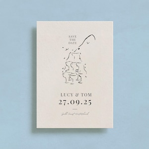 Editable Champagne Tower Save the Date, Hand-Illustrated Coupe Glasses Script Font Invite Template, Wedding Announcement, DIGITAL DOWNLOAD
