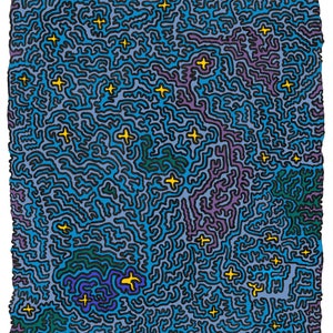 5 Coloring Pages - &quot;Two Faces - Abstract&quot;, &quot;Night Sky&quot;, &quot;Snowman&quot;, &quot;Taming The Wild&quot; & &quot;Ghost&quot;
