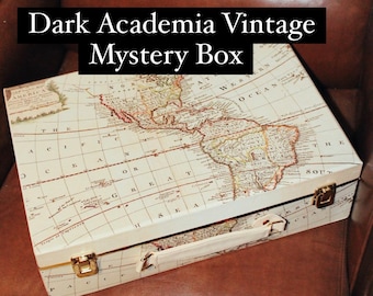 Dark Academia Vintage Mystery Box | Dark Academia Bundle | Vintage Mystery Box | Aesthetic Mystery Box