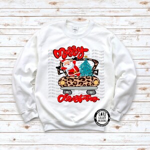 Merry Christmas PNG Sublimation Digital Design