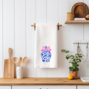 Chinoiserie Ginger Jar PNG Digital Design