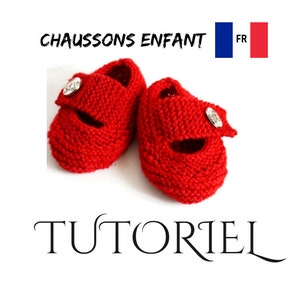 Tutoriel des chaussons fille 4/5 ans image 1