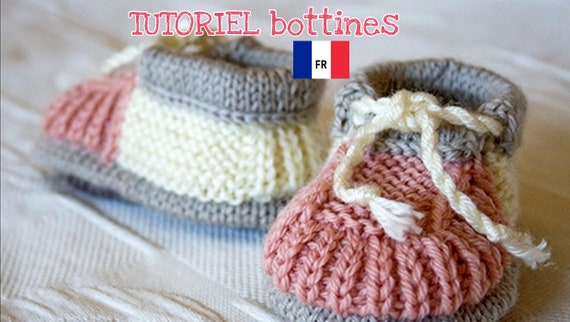 Tuto Chaussons Bottines Bebe Tutoriel Etsy