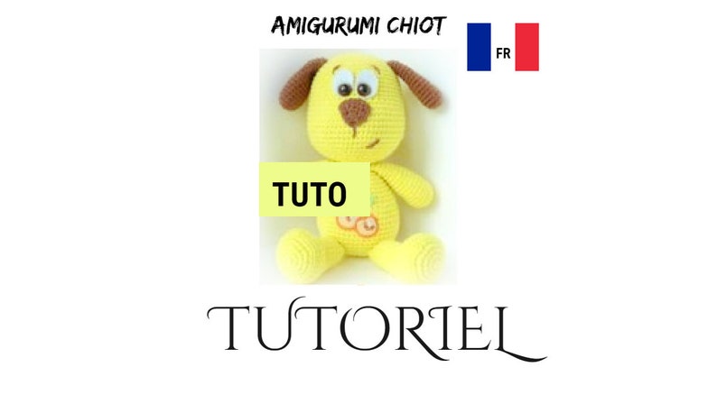 Amigurumi chiot au crochet image 1