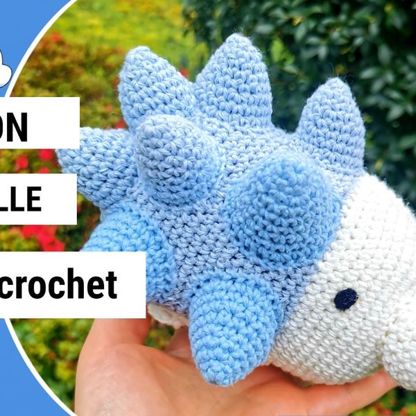 Frissonille (Snom in English)Crochet Amigurumi Pokémon Tutorial
