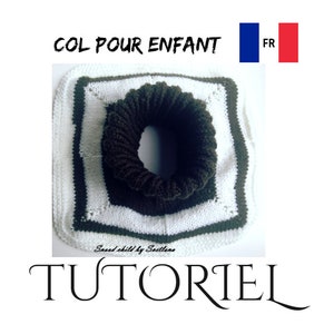 Tutoriel tricot Col pour enfant 5/6 ans image 1