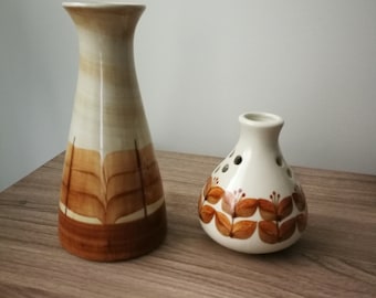 Ceramic vases: classic and flower spike