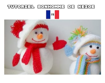 Amigurumi snowmen