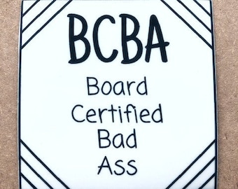 Carpenter Certified Bad Ass 2 PACK of stickers 4inch tall each funny decals