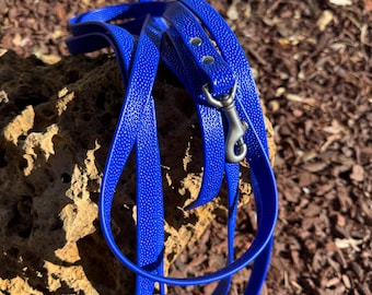 BioThane Pebble-Textured Dog Long Line | Waterproof, Grippy Leash