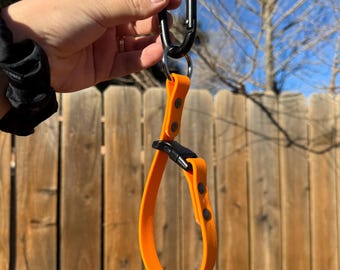 BioThane Long Line Keeper | Tangle-Free Storage for Dog Leads | Leash Organizer Clip | Quick-Snap Convenience