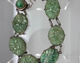 Antiques Chinese Jade carved bracelet