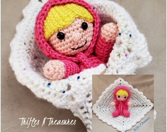 Blankie Baby Crochet Pattern~PDF Download