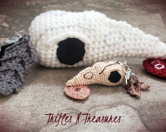 Ouija Bird Crochet Pattern-PDF Download