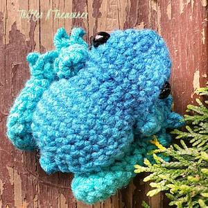 Rainforest Tree Frogs Crochet Pattern-PDF Download