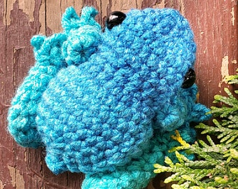 Rainforest Tree Frogs Crochet Pattern-PDF Download