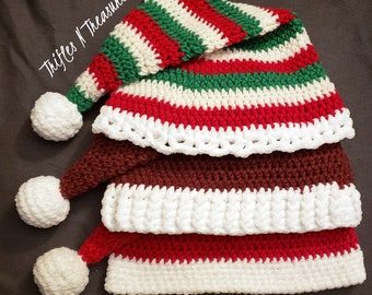 Holiday Hats Crochet Pattern-PDF Download