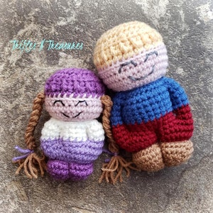 Pocket Comfort Dolls Crochet Pattern~PDF Download