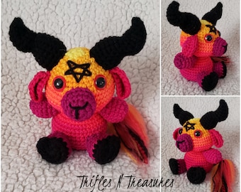 Baphomet Goat Crochet Pattern-PDF Download