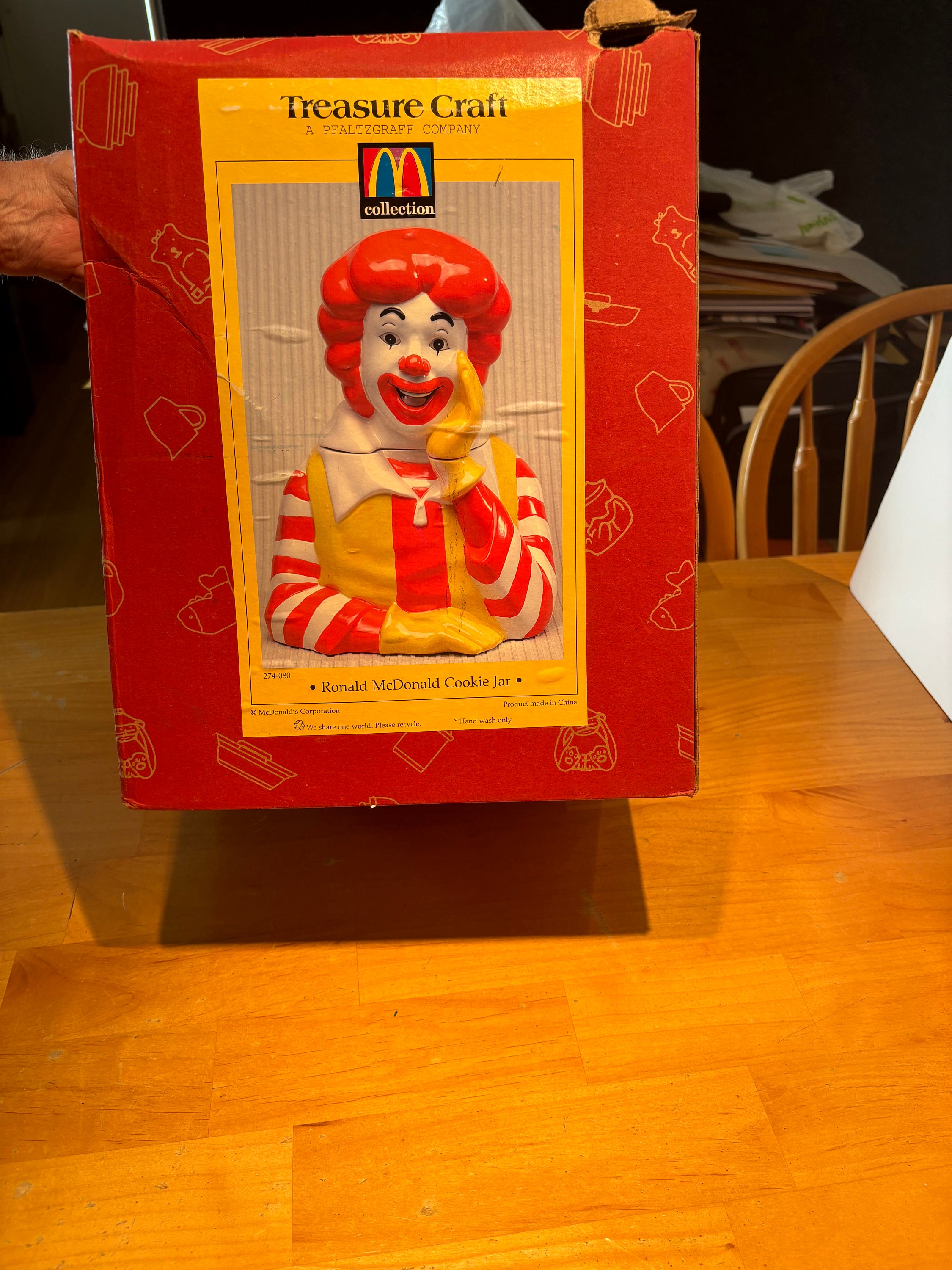その他 McDonald's Ronald Mcdonald Cookie Jar Vintage 1997 Mcdonalds Ceramic Ronald Mcdonald Cookie Jar by