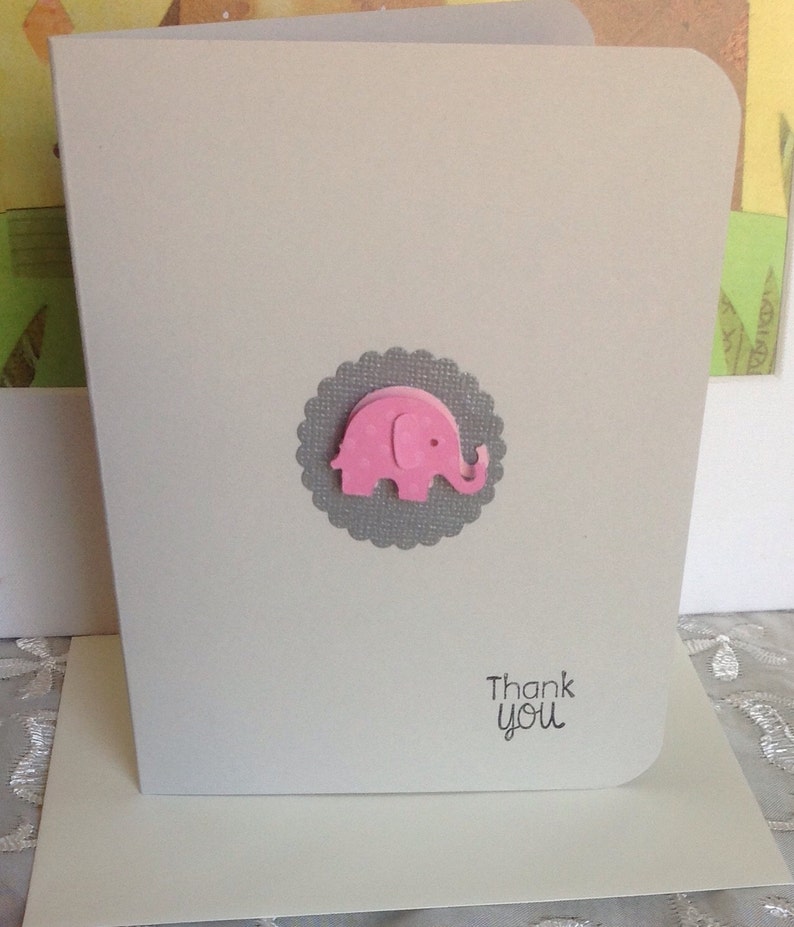 Thank you Cards Set of 10 Welcome baby, Baby Announcement Baby Congratulations Celebrate Party Baby shower