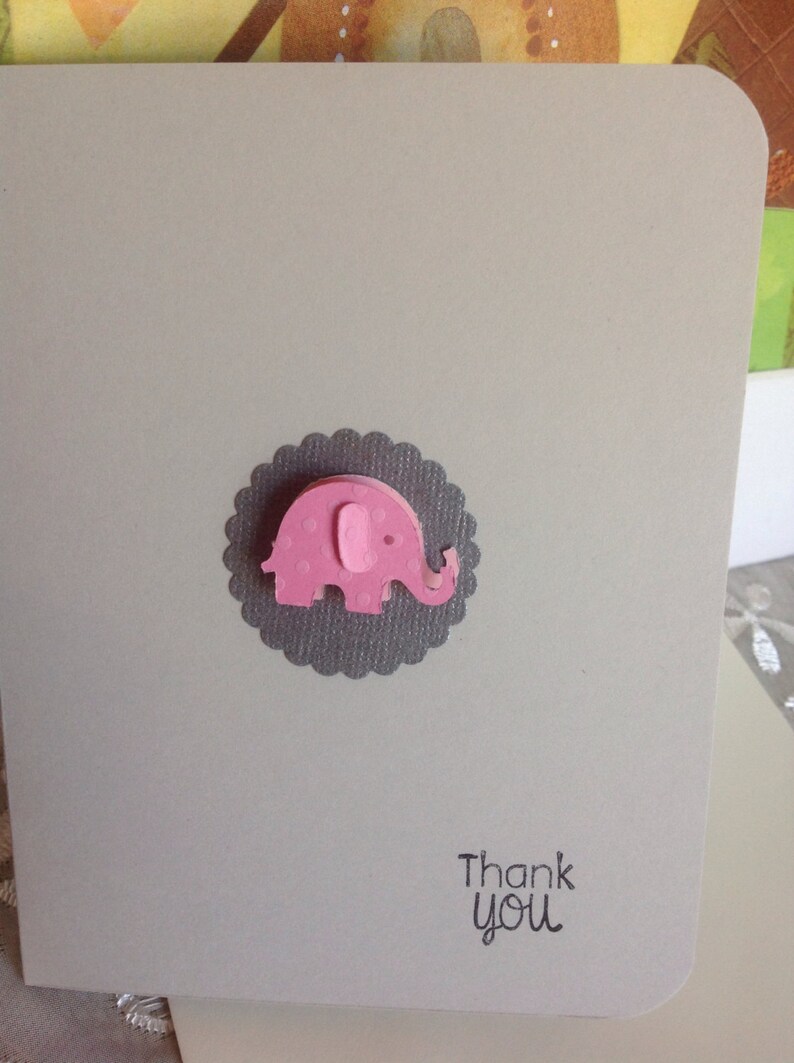 Thank you Cards Set of 10 Welcome baby, Baby Announcement Baby Congratulations Celebrate Party Baby shower