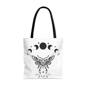 Tote Bag- Moth & Moon