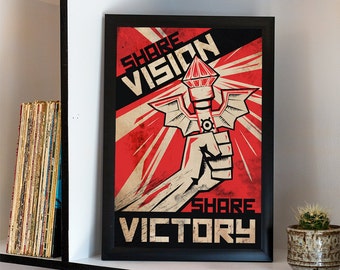 Kommunistisches Anti-Propaganda-Plakat