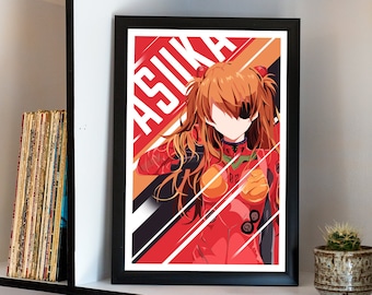 Eva Asuka Graphic Poster