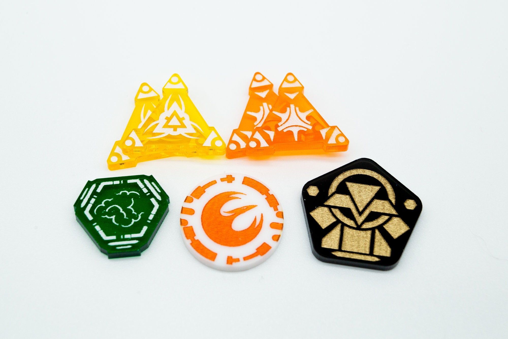 Acrylic Supplement Effect Tokens