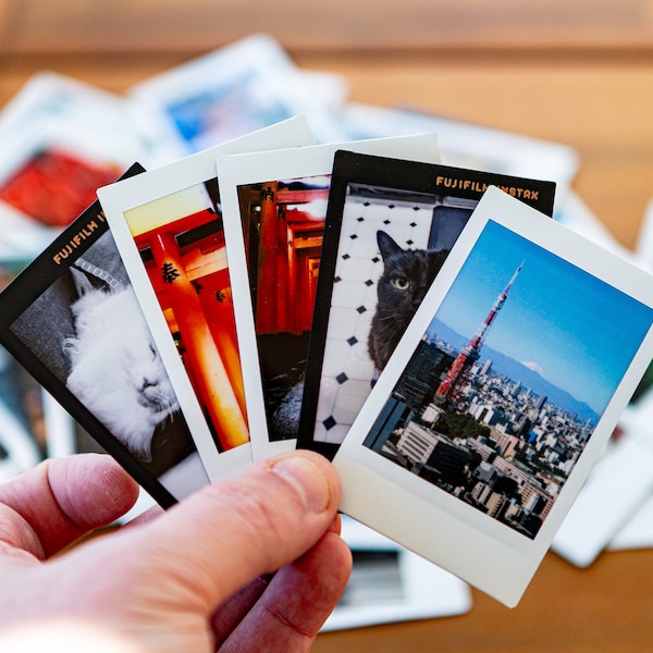 Custom Digital Photo Prints to Mini Instax Film | Retro Prints | Gifts | Custom Instant Photos | Fuji | Photo to Instant Film