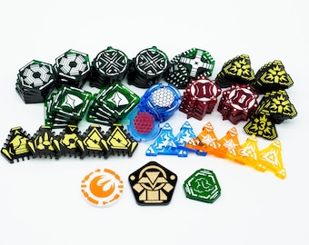 Acrylic Battalion Token Set - SW Legion Compatible