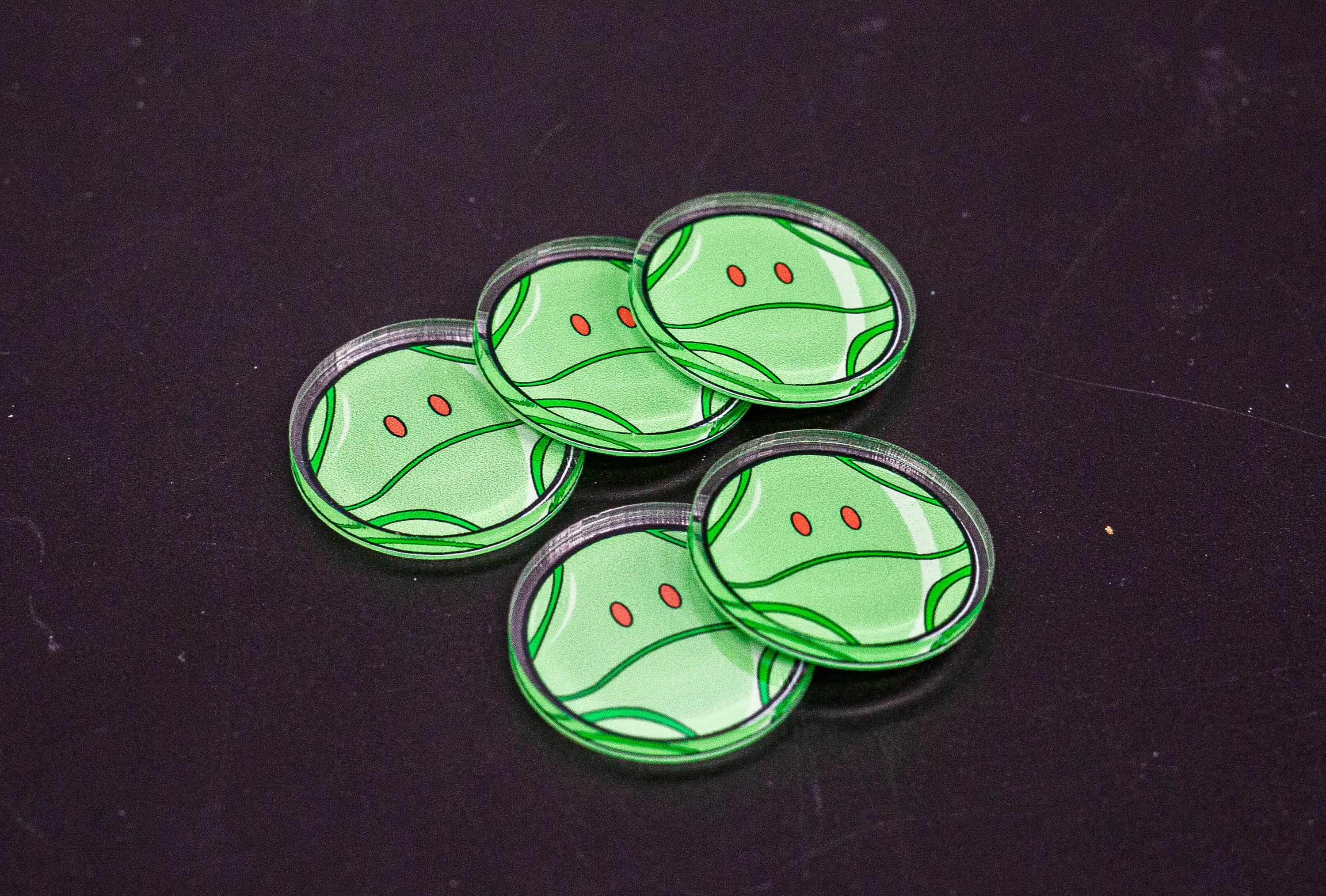 Gundam Card Game TCG | CCG | Compatible Haro Acrylic Token Set - Etsy