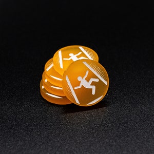 Acrylic Dazed Token Set - MCP Crisis Protocol Compatible