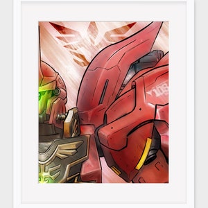 Sinanju 18x24 Art Poster - By Wade Piche