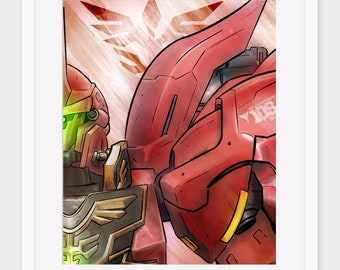 Sinanju 18x24 Art Poster - By Wade Piche