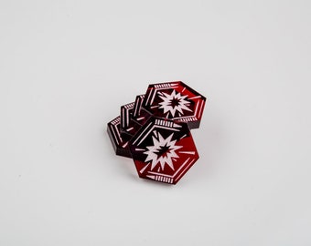 Acrylic Critical Damage Tokens