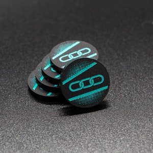 Acrylic Root Token Set - MCP Crisis Protocol Compatible