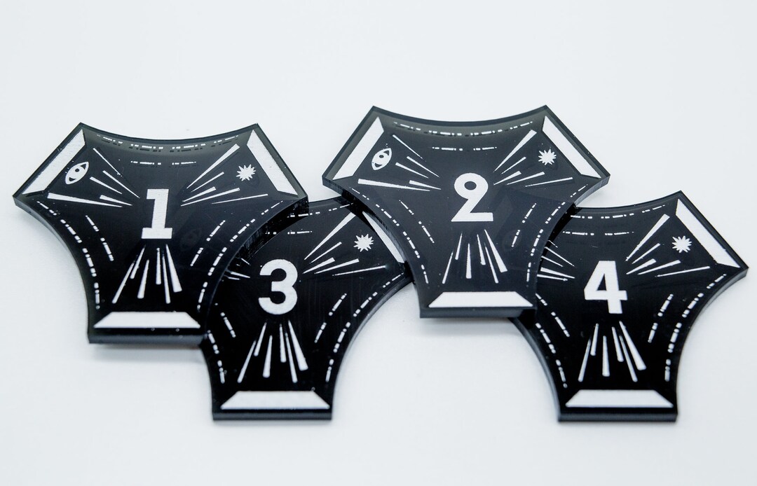 Acrylic Hyperspace Jump Tokens - Etsy