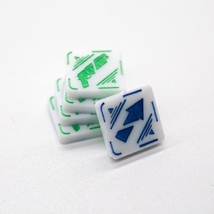Acrylic Disarm/Pinned Tokens